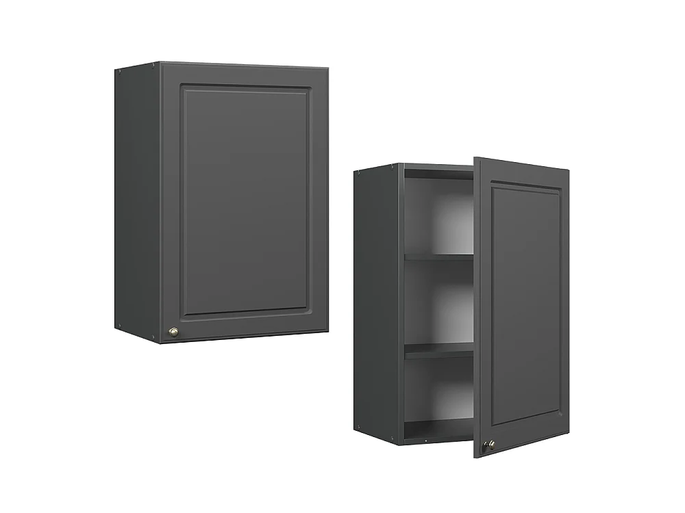 Pensile da cucina Antracite-oro rustico 50x34.1x72 fame-line