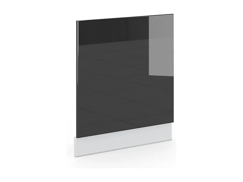 Façade anthracite haute brillance 60x1.6x67.4 fame-line