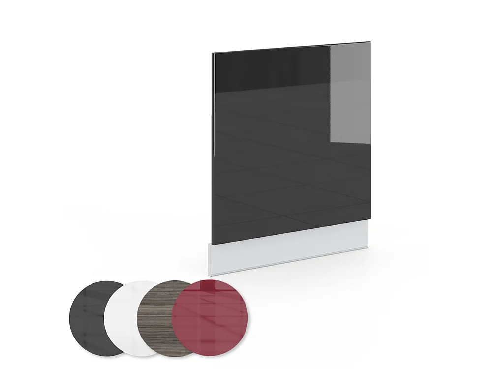 Front panel anthracite high gloss 60x1.6x67.4 fame-line