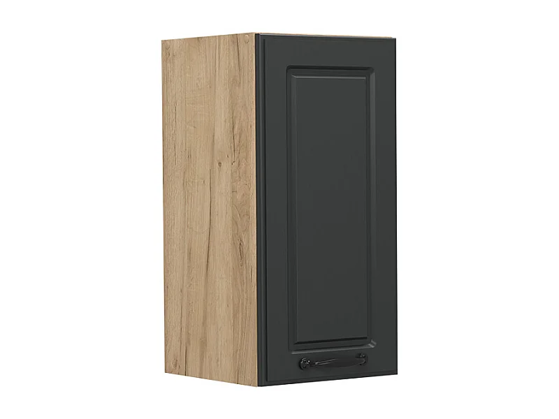 Elément haut de cuisine anthracite campagne 30x31x60 r-line