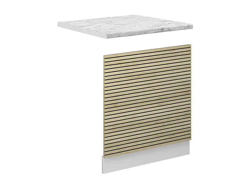 Panel frontal panel de roble 60x1.6x67.4 fame-line