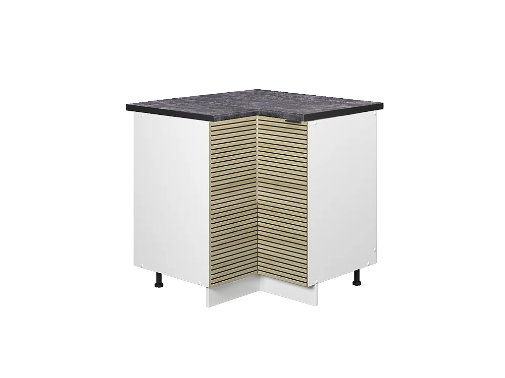 Hörnunderskåp ekpanel 80.5x60x82 fame-line