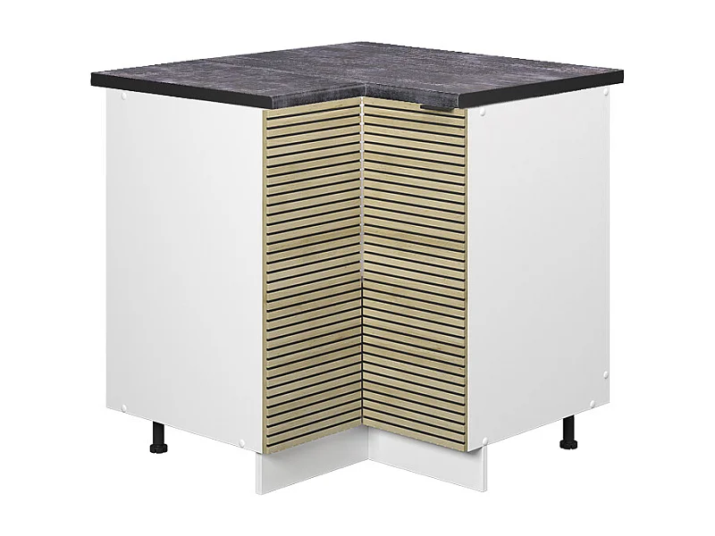 Meuble dangle panneau en chêne 80.5x60x82 fame-line