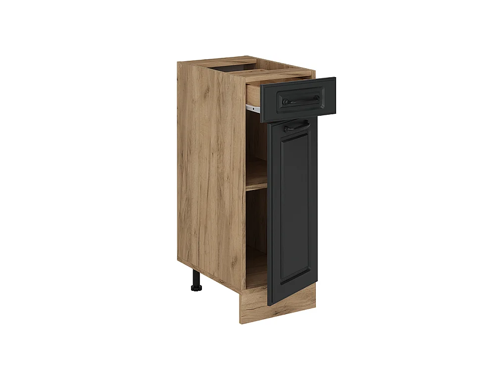 Kitchen base cabinet anthracite country house 30x46x81.6 r-line
