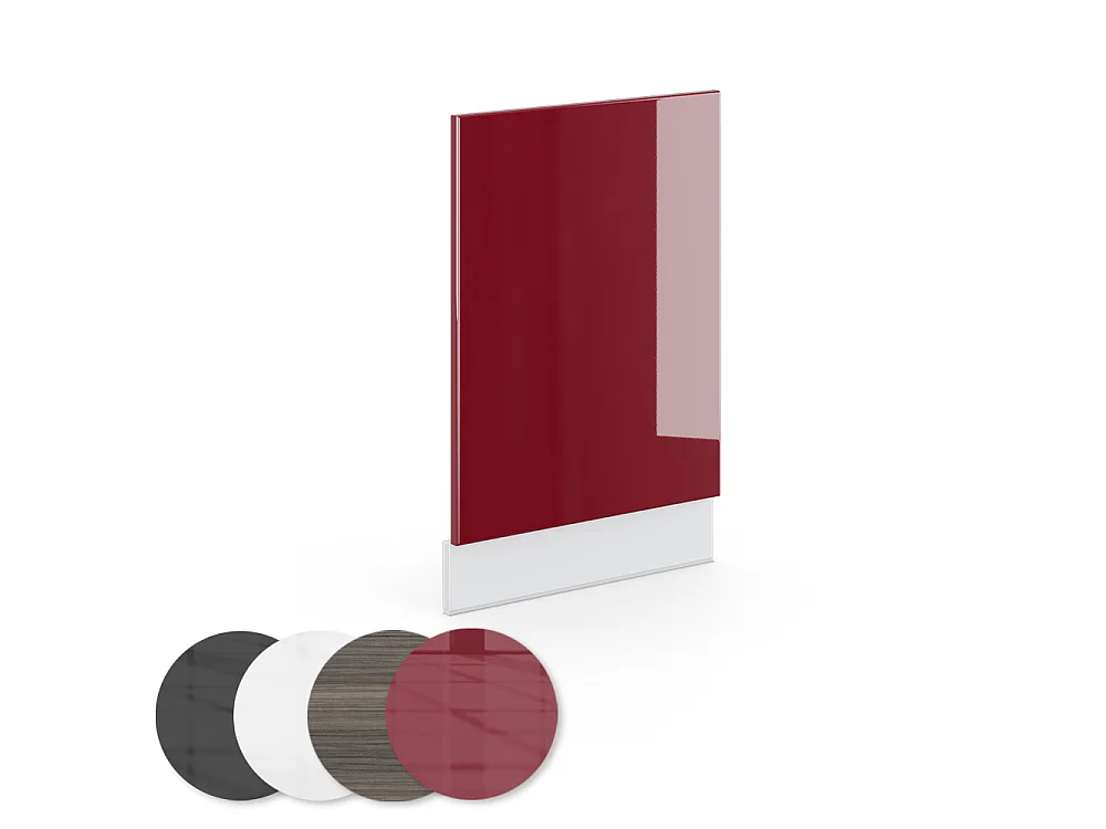 Frontblende bordeaux hochglanz 45x1.6x67.4 fame-line