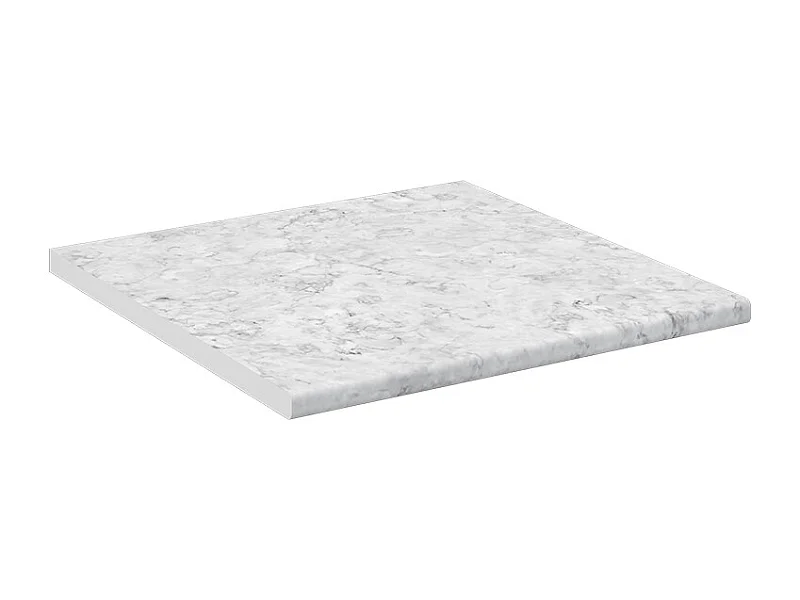 Encimera de cocina blanco/mármol 60x60x2.8 r-line
