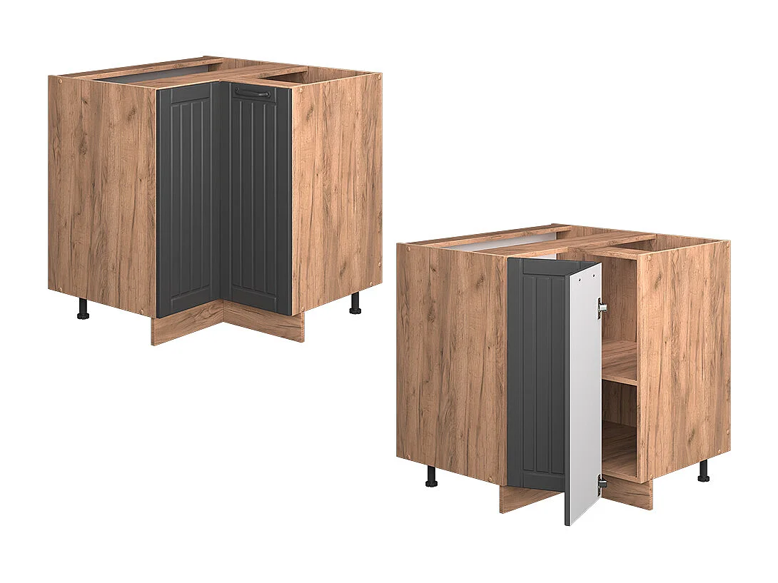 Meuble dangle gris foncé 80.5x51.6x82 fame-line