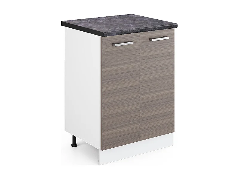 Mueble bajo de cocina gris noble 60x60x81.6 r-line