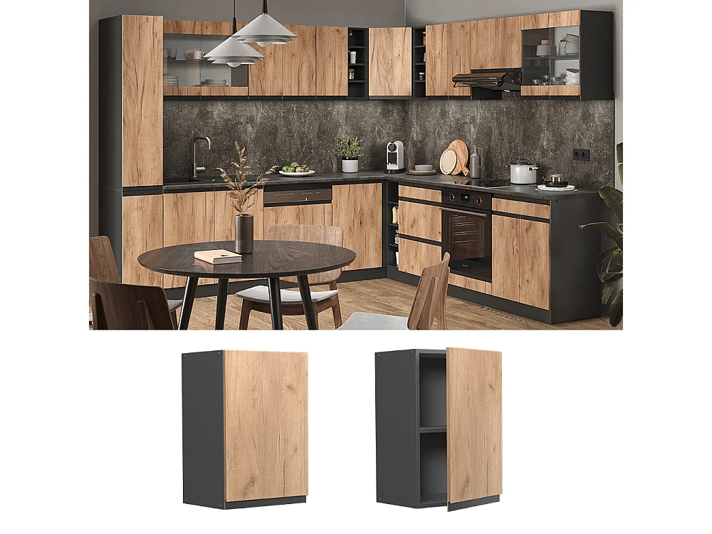 Armario colgante roble dorado 40x31x60 r-line