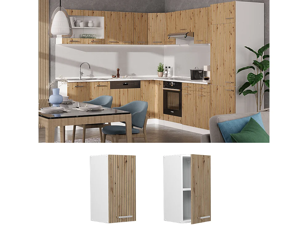 Armario colgante roble artesanal 30x31x60 r-line