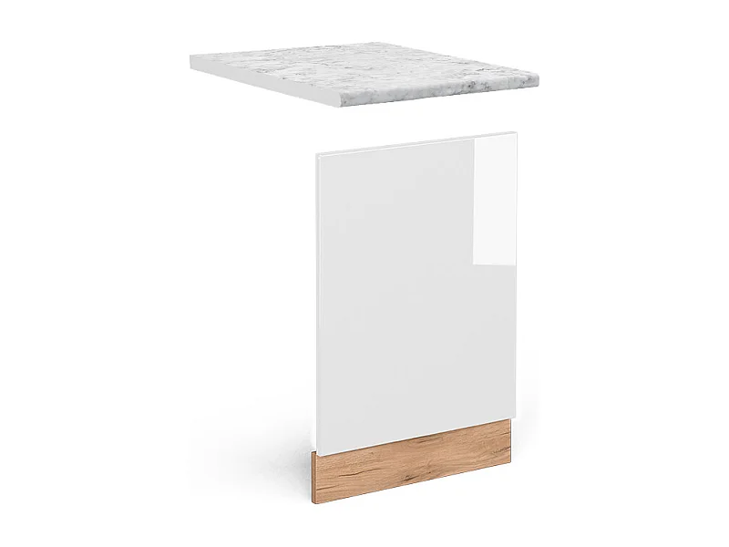 Frontblende weiß hochglanz 45x1.6x57.2 r-line