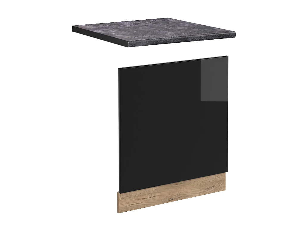 Panel frontal negro brillo intenso 60x1.6x57.2 r-line