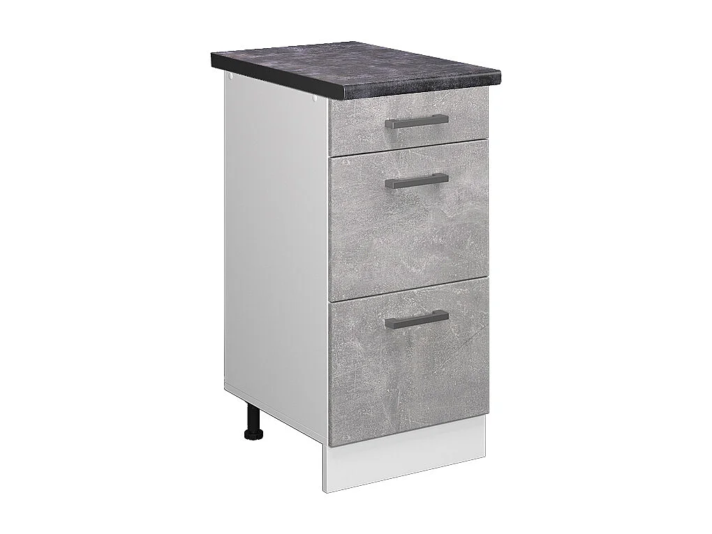 Meuble cuisine béton 40x60x81.6 r-line