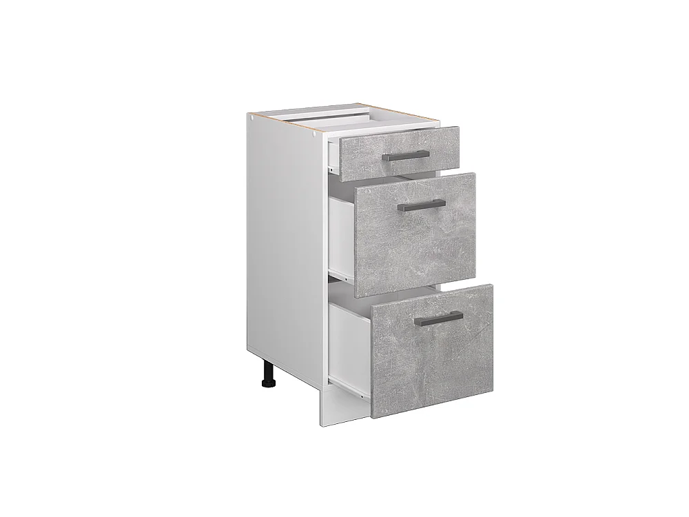 Meuble cuisine béton 40x60x81.6 r-line
