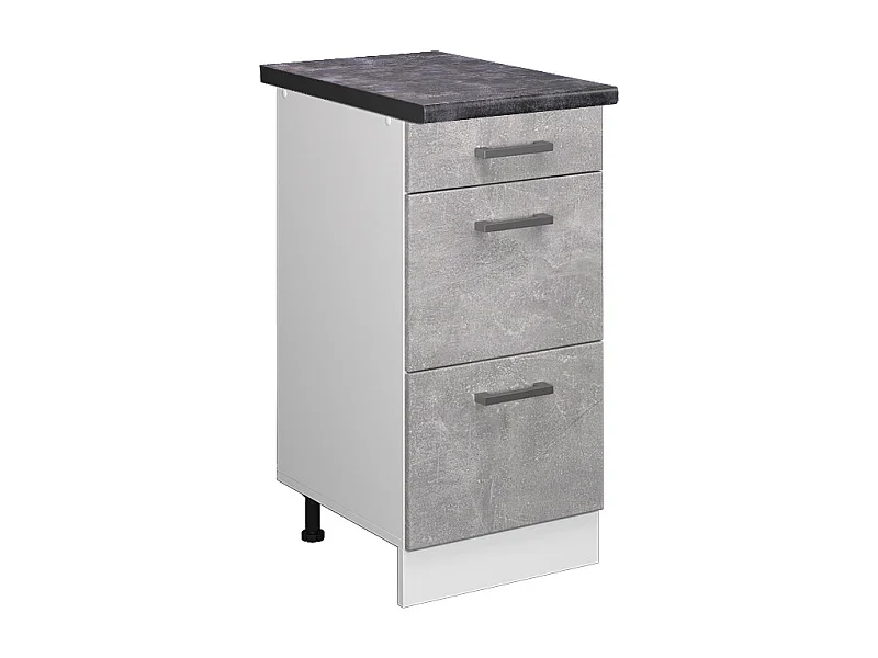 Küchenunterschrank beton 40x60x81.6 r-line