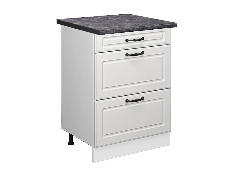 Meuble cuisine blanc campagne 60x60x81.6 r-line