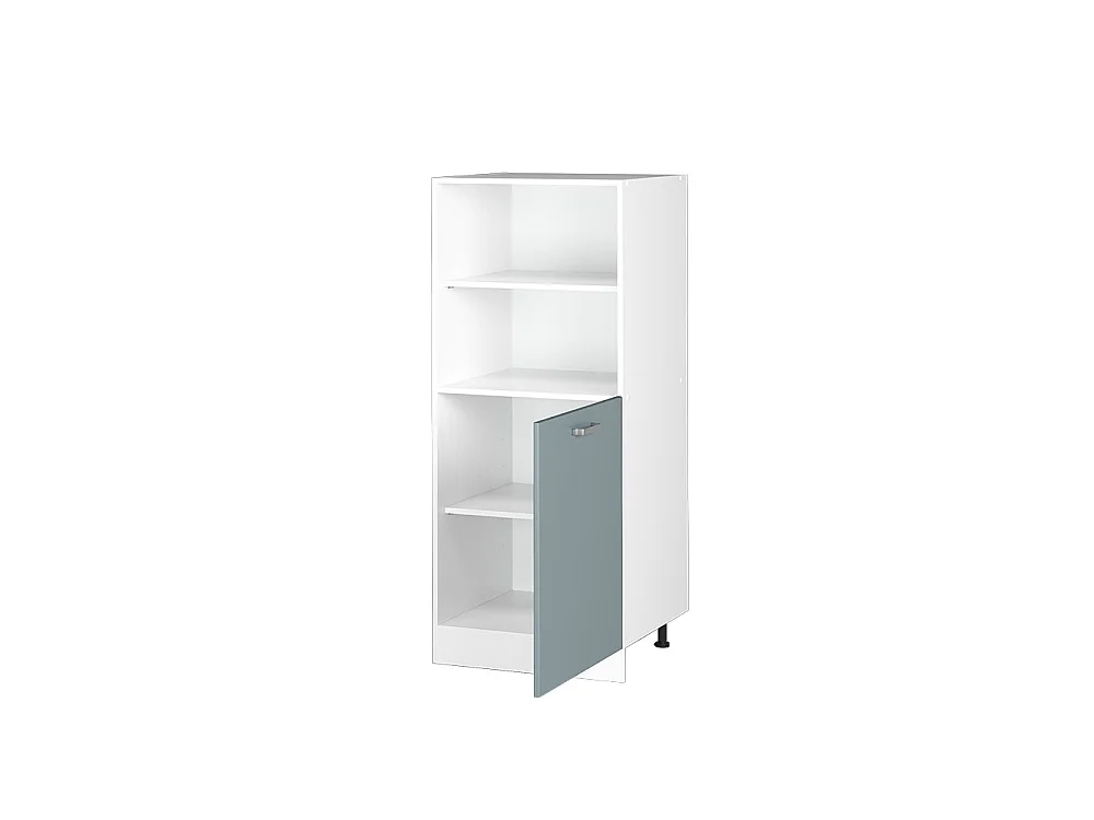 Oven housing cabinet blue-grey 60x57x143 r-line