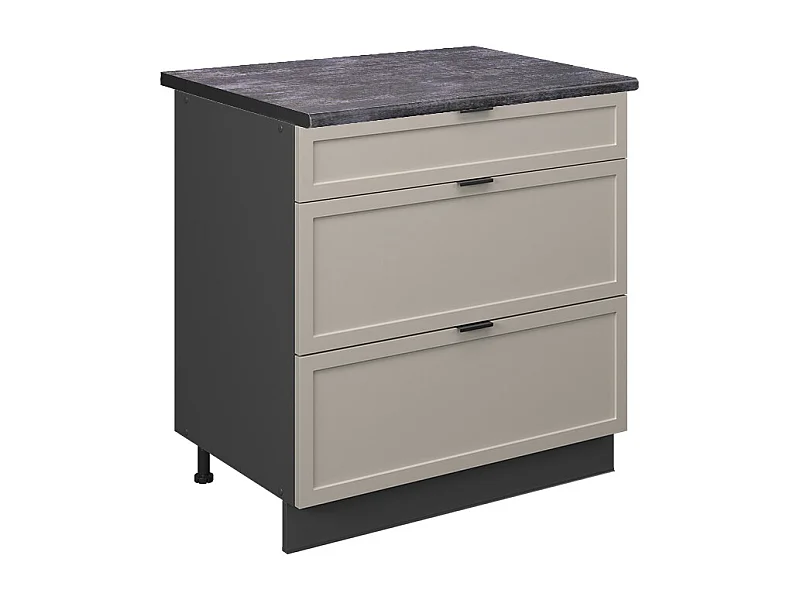 Szafka dolna do kuchni greybeige 80x60x82 fame-line