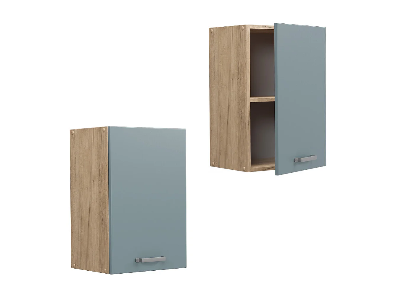 Armario colgante gris azulado 40x31x60 r-line