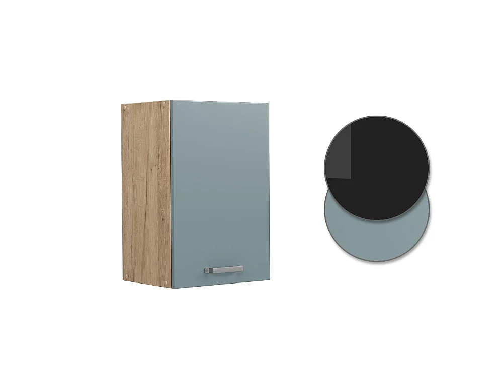 Wall cabinet blue-grey 40x31x60 r-line