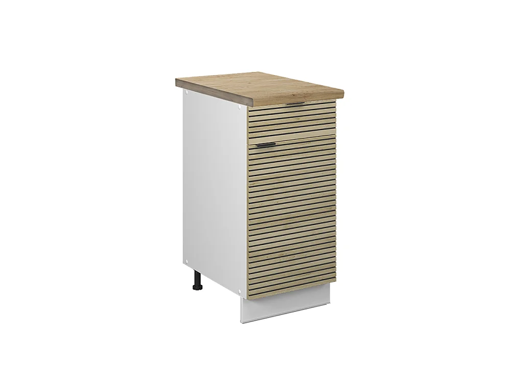Meuble cuisine panneau en chêne 40x60x82 fame-line