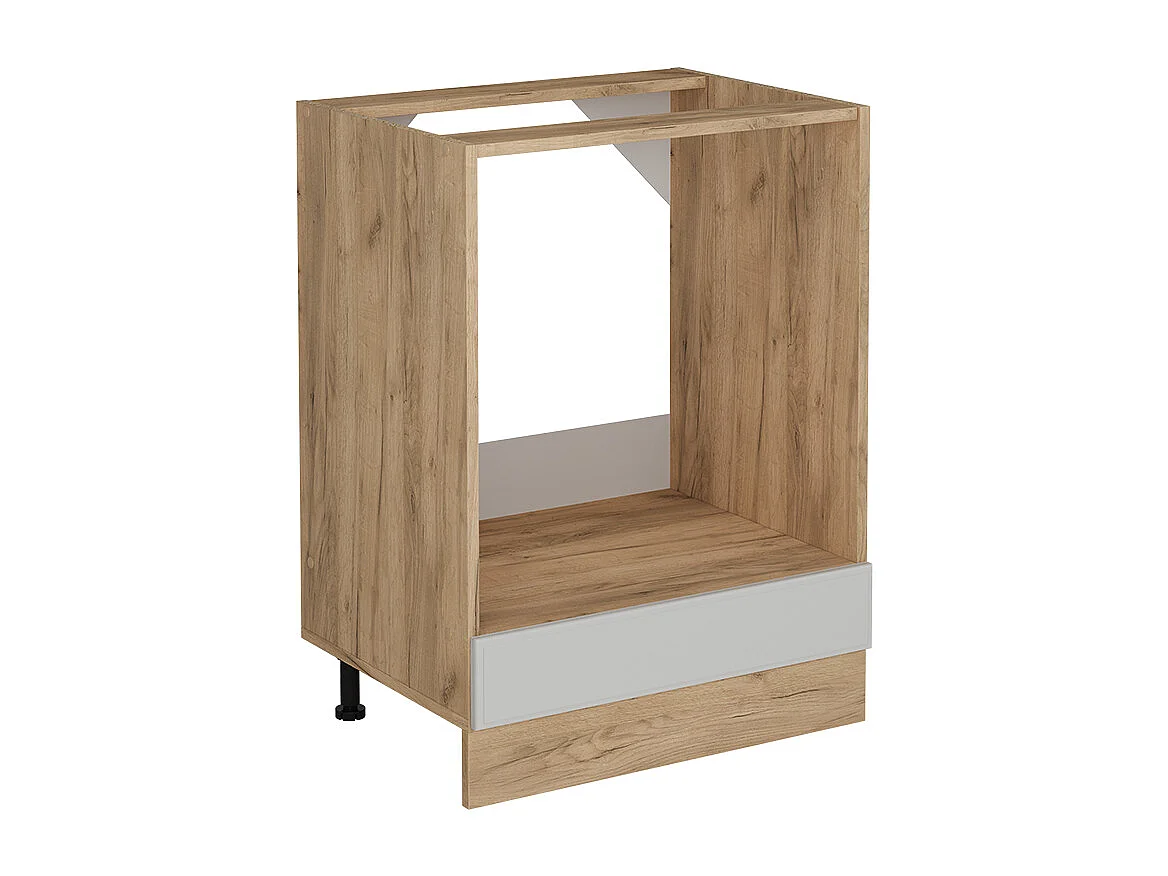 Meuble pour four blanc campagne 60x46x81.6 r-line