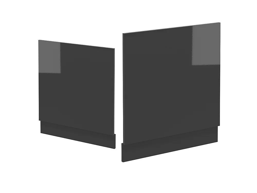 Front panel anthracite high gloss 60x1.6x57.2 r-line