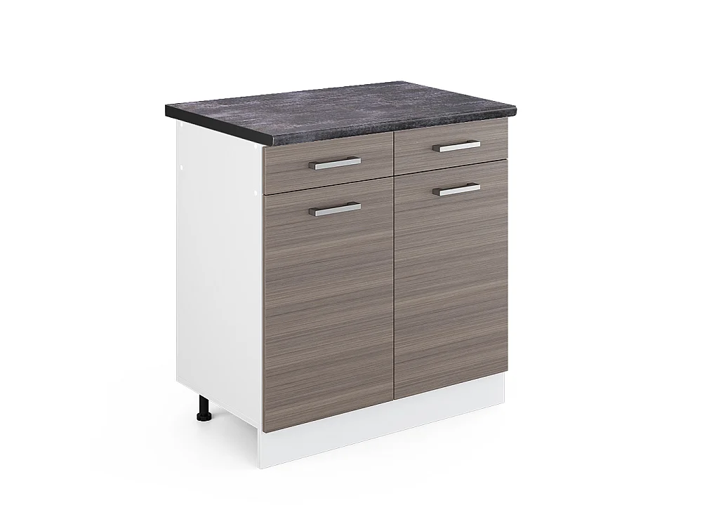 Køkkenskab ædel grå 80x60x81.6 r-line
