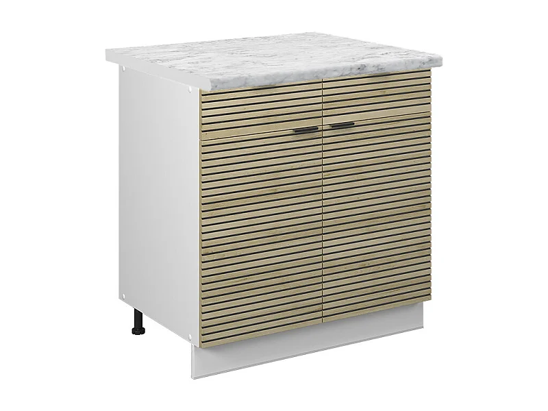 Szafka dolna do kuchni panel dębowy 80x60x82 fame-line