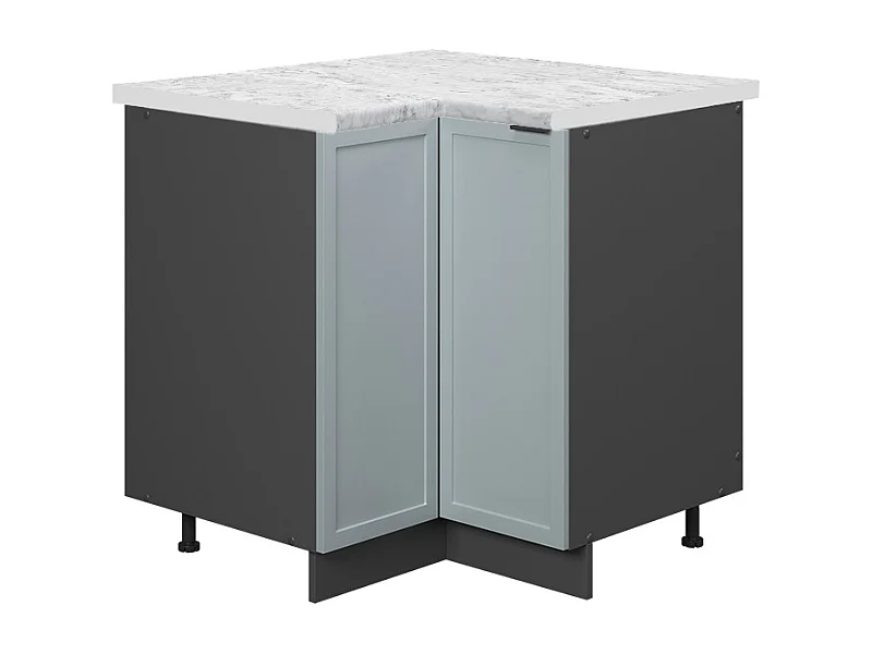 Meuble dangle bleu clair-gris 80.5x60x82 fame-line