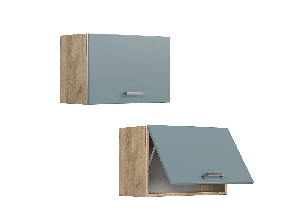 Armário de parede azul-cinza 60x31x40 r-line