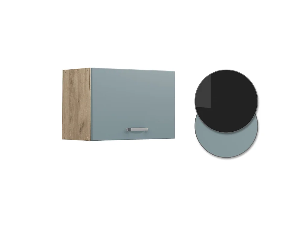 Armário de parede azul-cinza 60x31x40 r-line