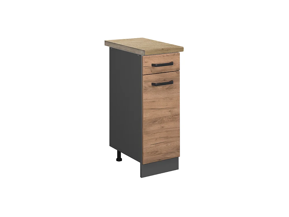 Keukenonderkast krachtige eik goud 30x60x81.6 r-line