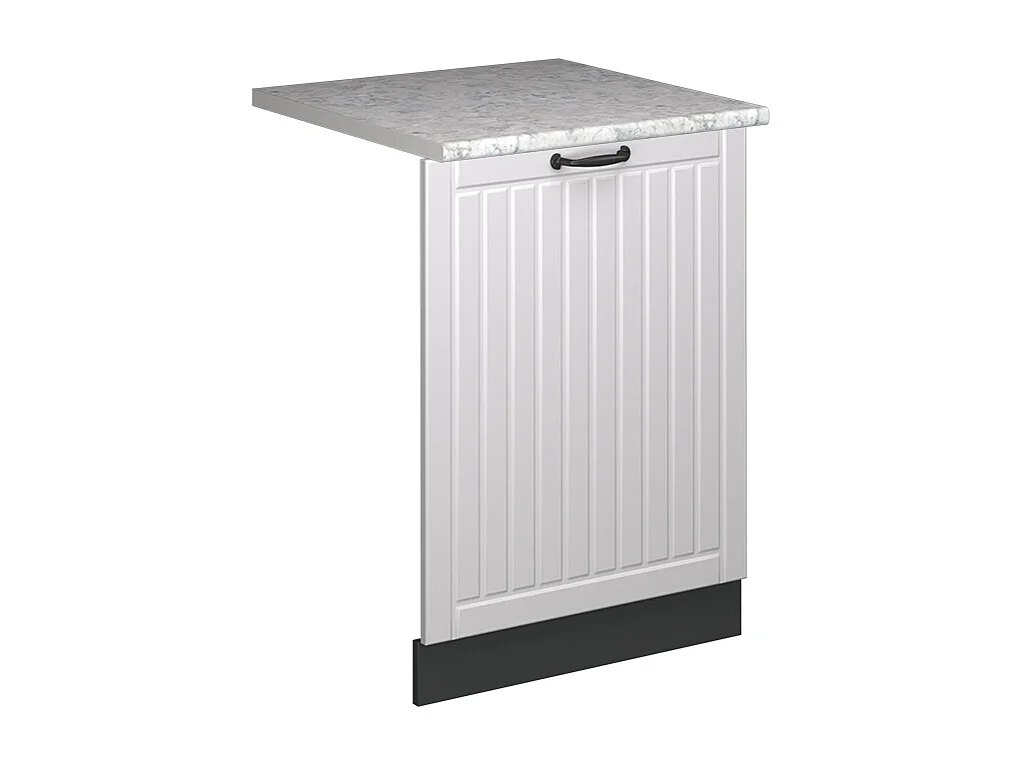 Panel frontal del lavavajillas blanco casa de campo 60x1.6x81.8 fame-line