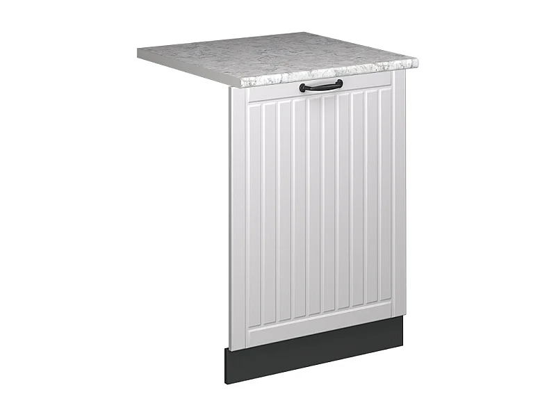 Pannello frontale della lavastoviglie bianco casa di campagna 60x1.6x81.8 fame-line