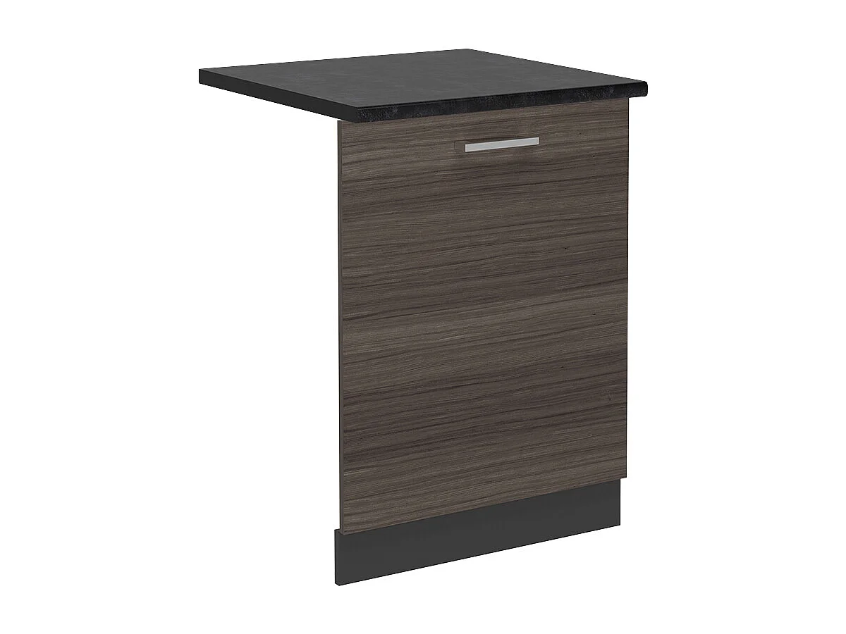 Façade de lave-vaisselle gris noble 60x1.6x81.8 r-line