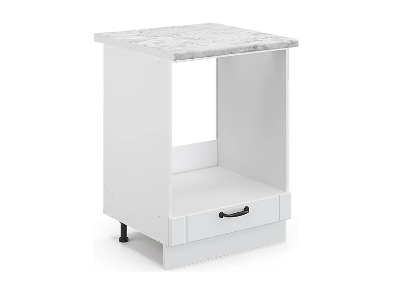 Armario para horno empotrado blanco casa de campo 60x60x82 fame-line