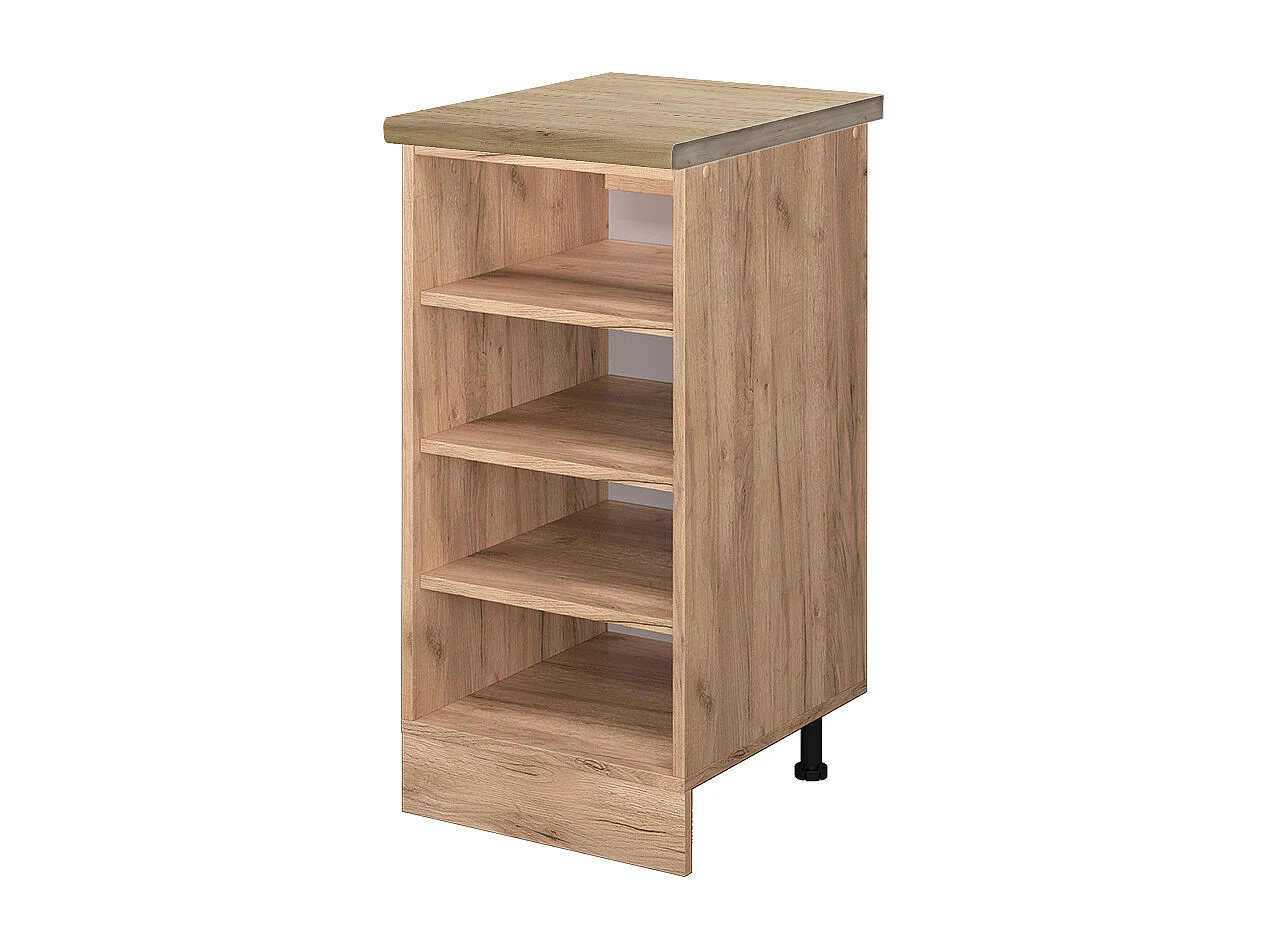 Scaffale da cucina quercia dorata 40x60x81.6 r-line