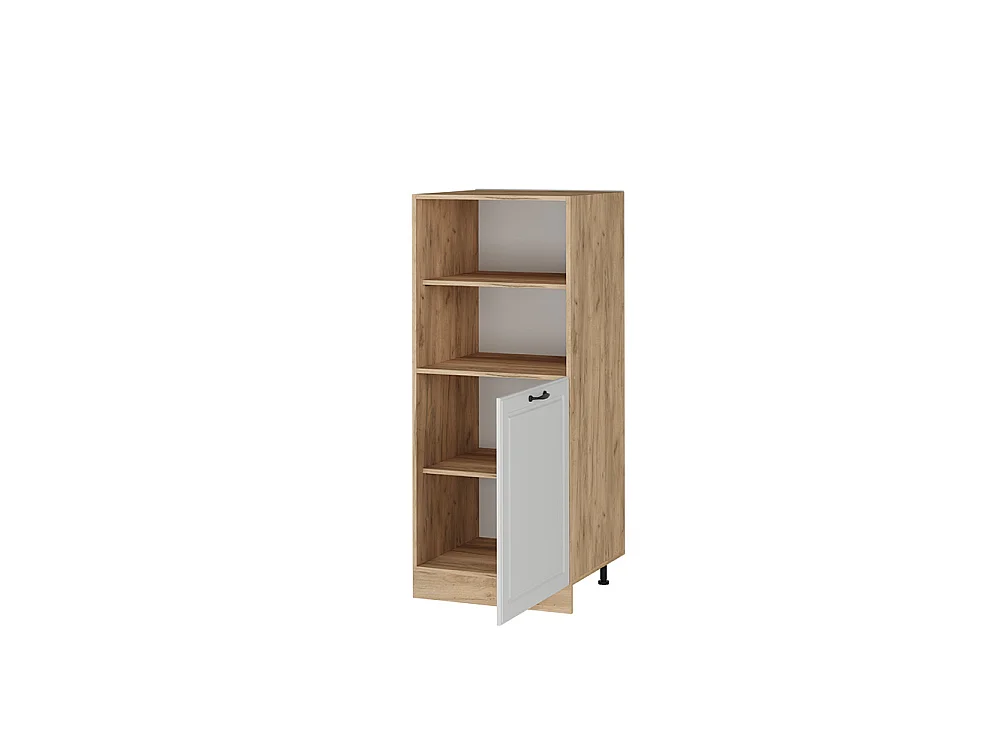 Meuble pour four blanc campagne 60x57x143 r-line