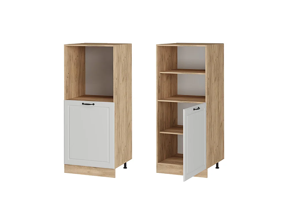 Meuble pour four blanc campagne 60x57x143 r-line