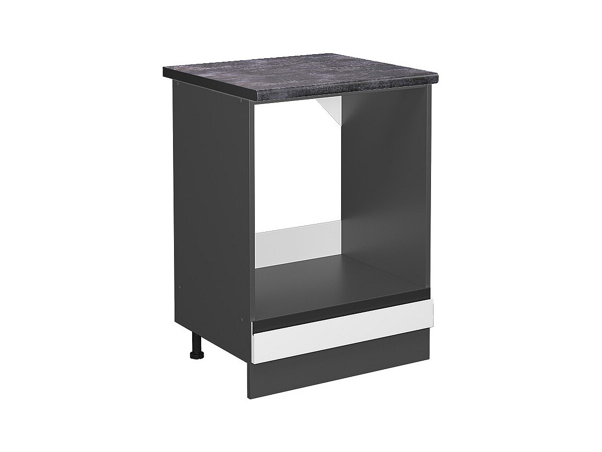Meuble pour four blanc 60x60x81.6 r-line