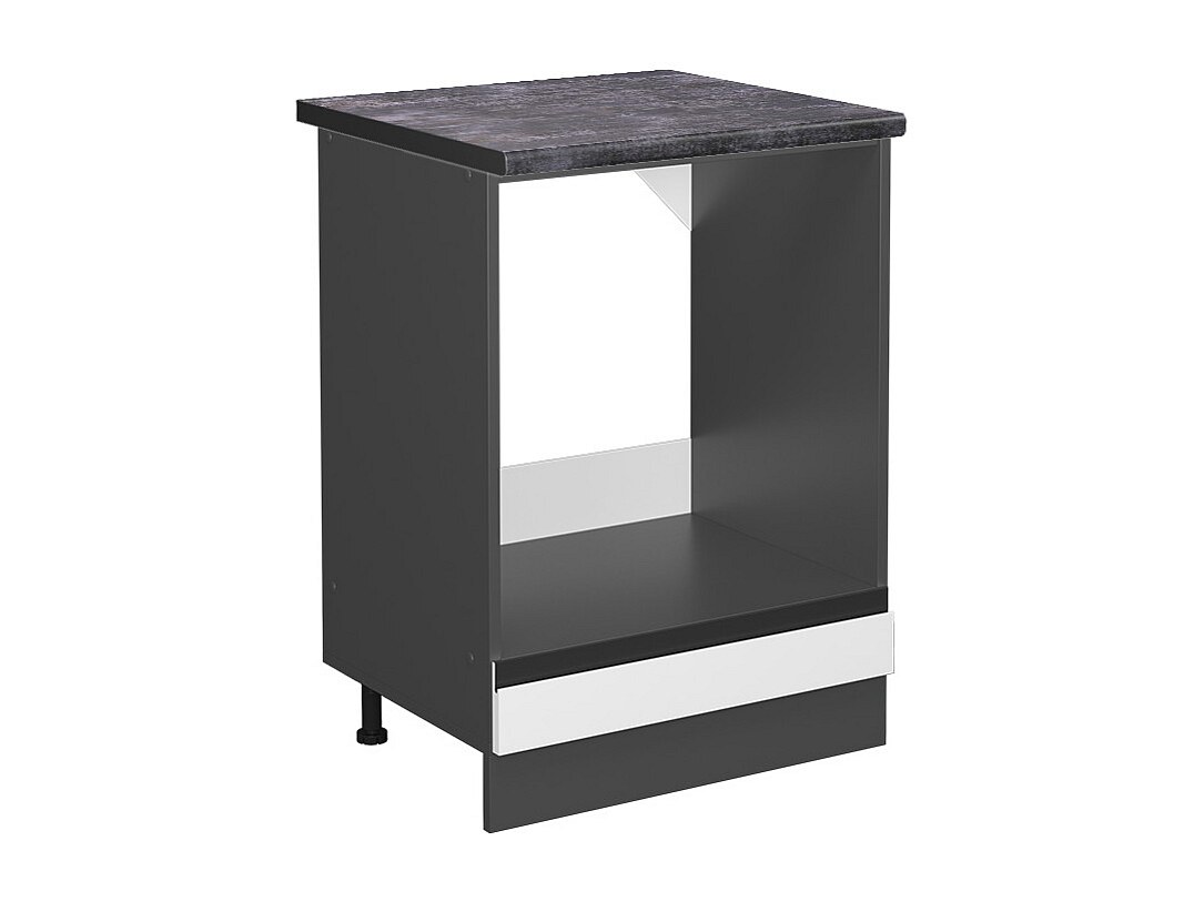 Meuble pour four blanc 60x60x81.6 r-line