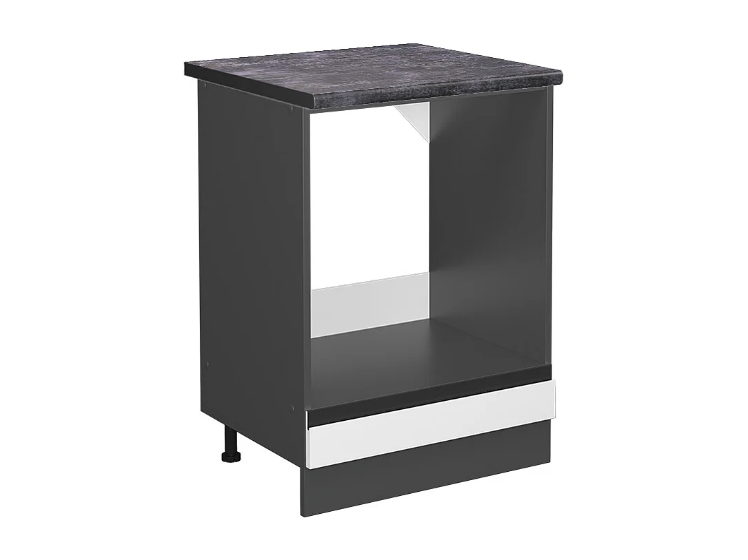 Meuble pour four blanc 60x60x81.6 r-line