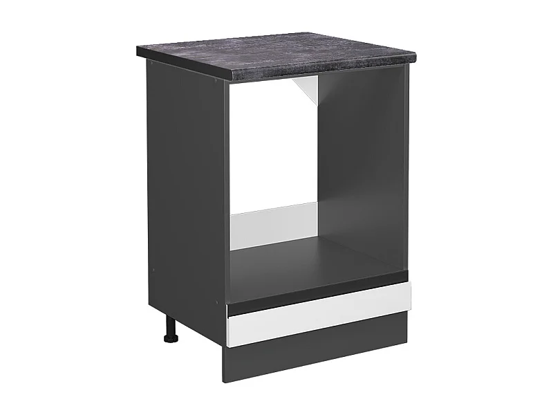 Meuble pour four blanc 60x60x81.6 r-line