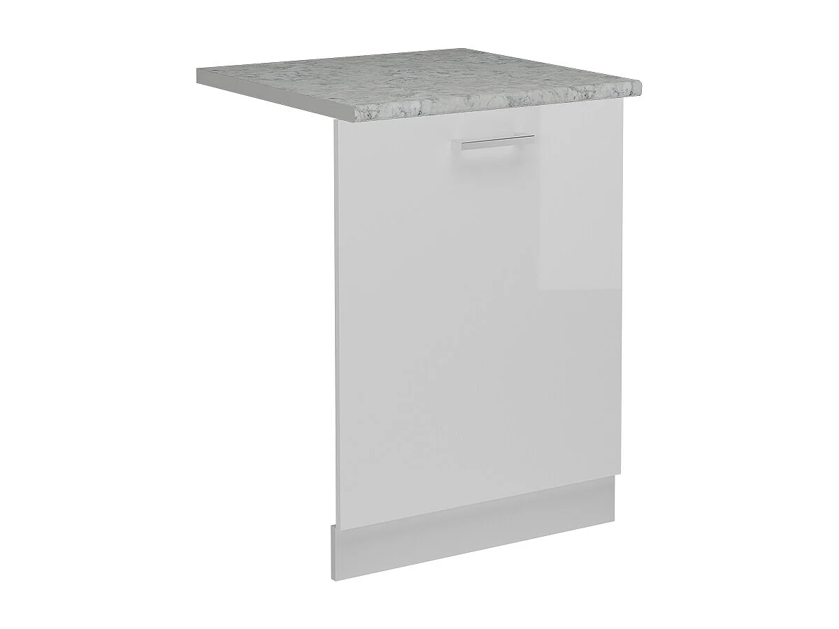 Panel frontal blanco alto brillo 60x1.6x81.8 r-line