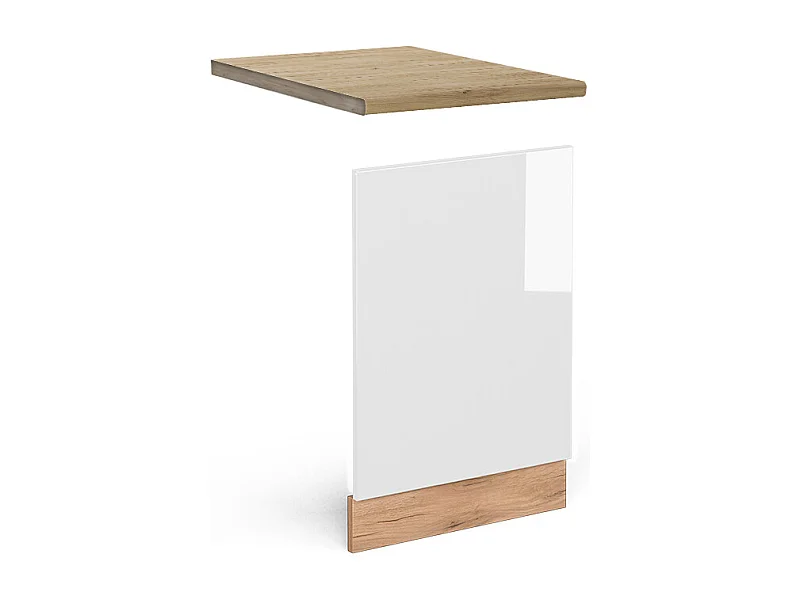 Panel frontal blanco alto brillo 45x1.6x57.2 r-line