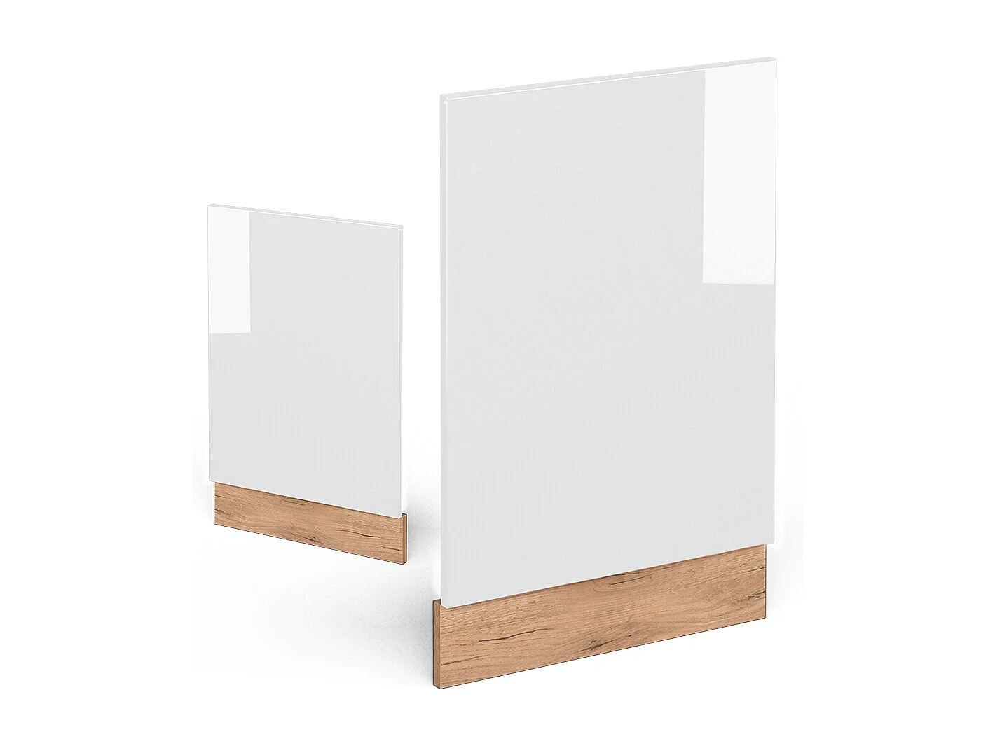 Façade blanc haute brillance 45x1.6x57.2 r-line