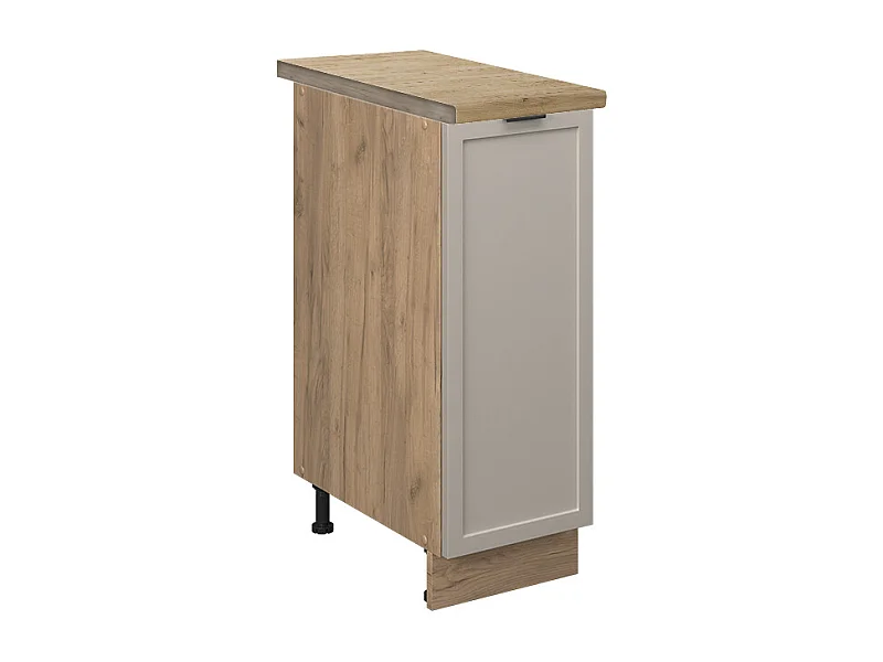 Meuble de cuisine grisbeige 30x60x82 fame-line
