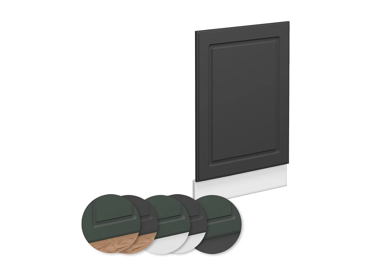 Façade anthracite-or 45x1.6x67.4 fame-line