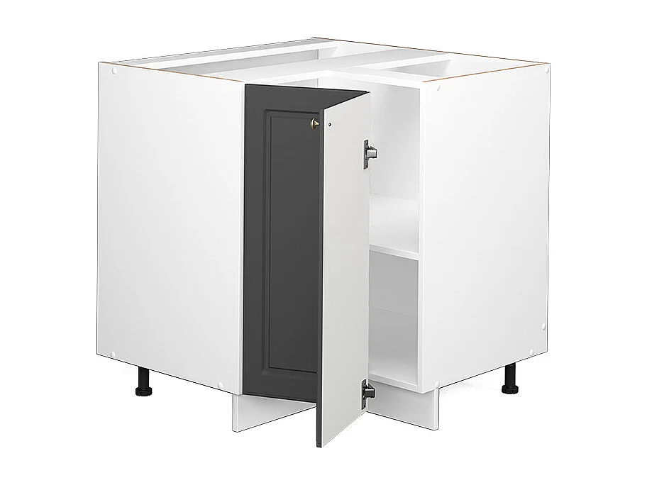 Meuble dangle anthracite-or 80.5x51.6x82 fame-line